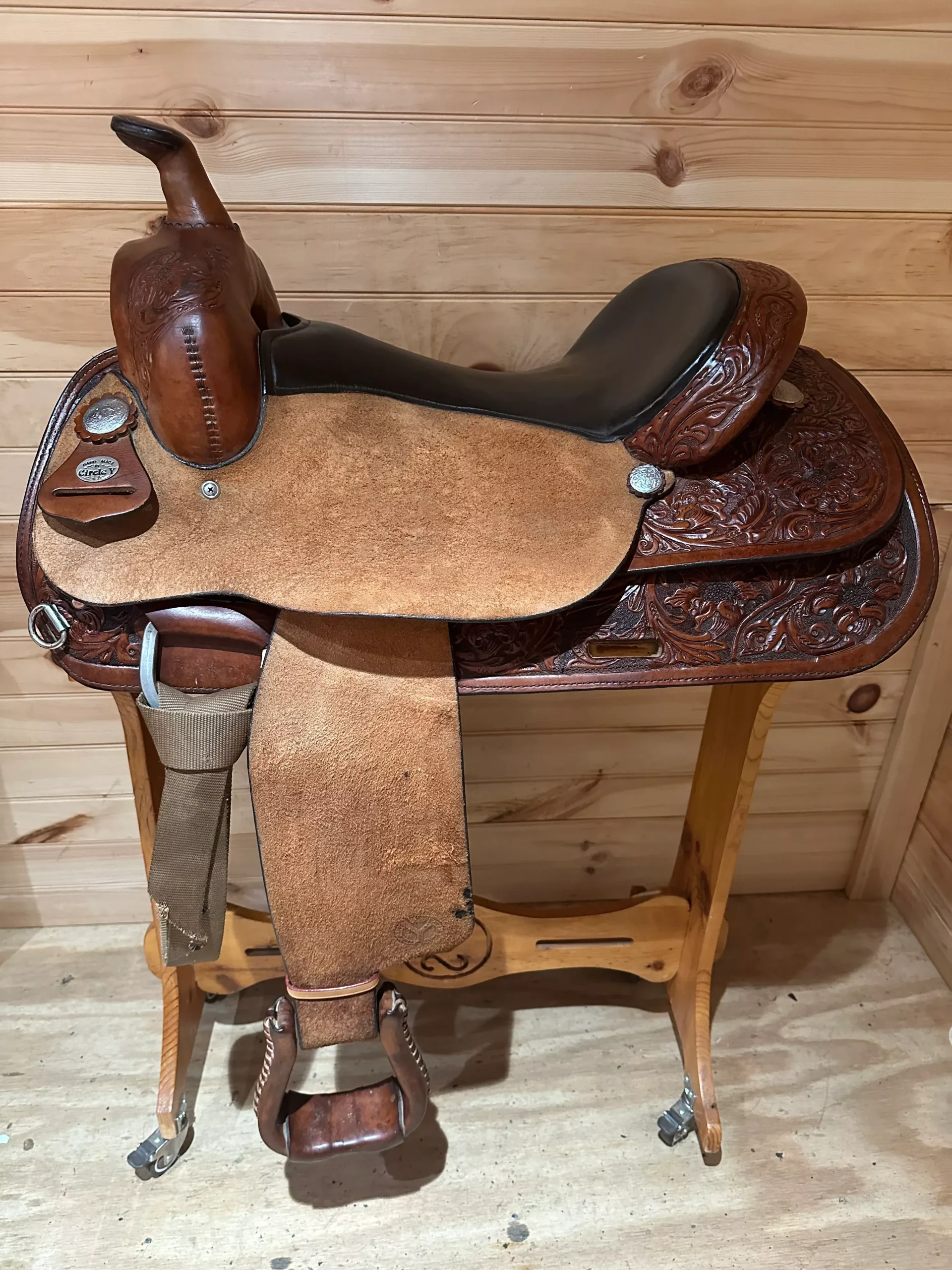 16” Circle Y Cutter Western Saddle Model 1566