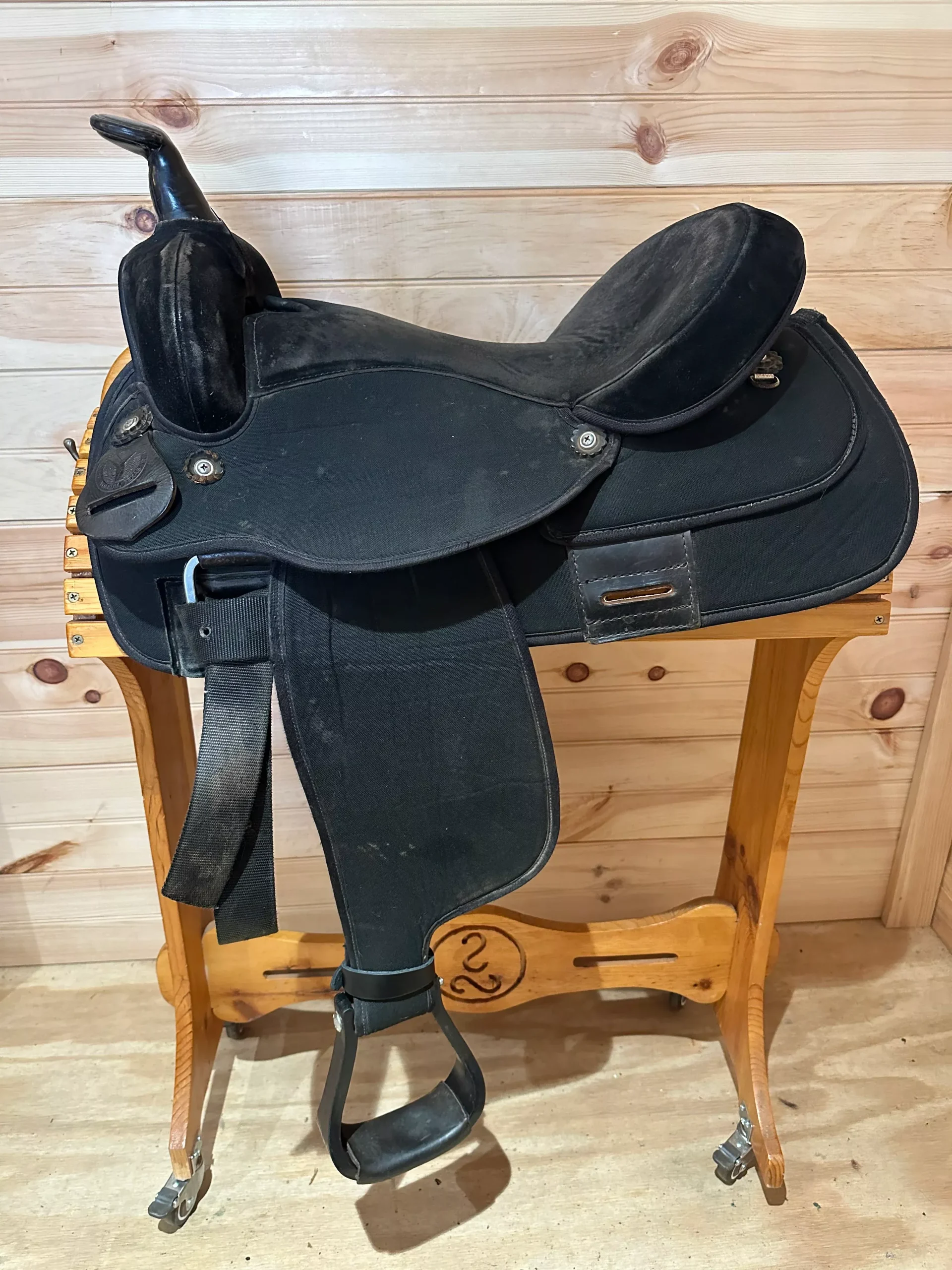 16” Circle Y Lightweight Synthetic Western Trail Saddle Model 3561