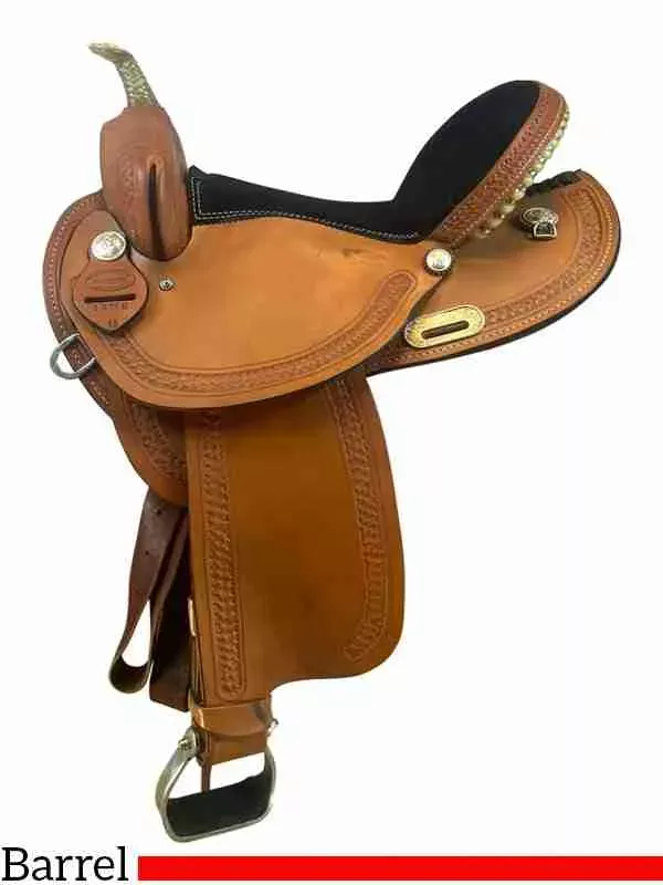 16 Inch Used Dakota Barrel Saddle 307