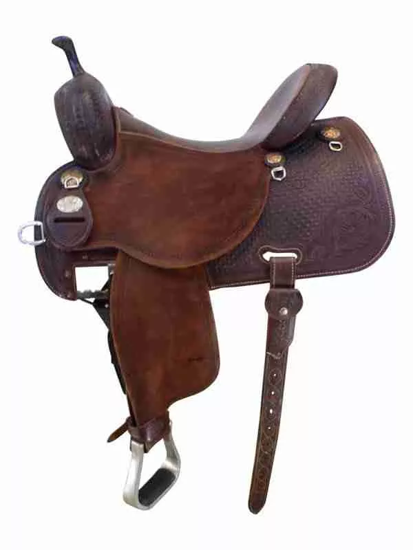 16 Inch Used Martin Saddlery Barrel Saddle Crown C