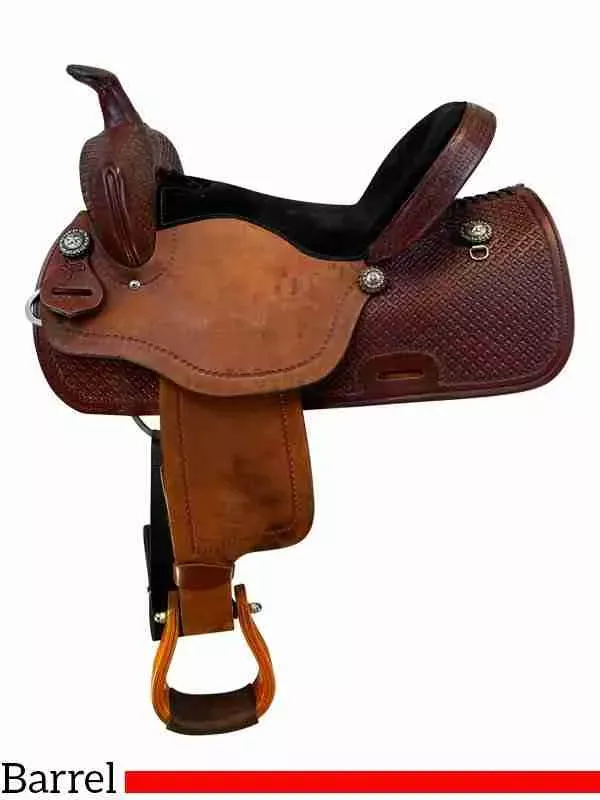 16 Inch Used Nash Barrel Saddle 220