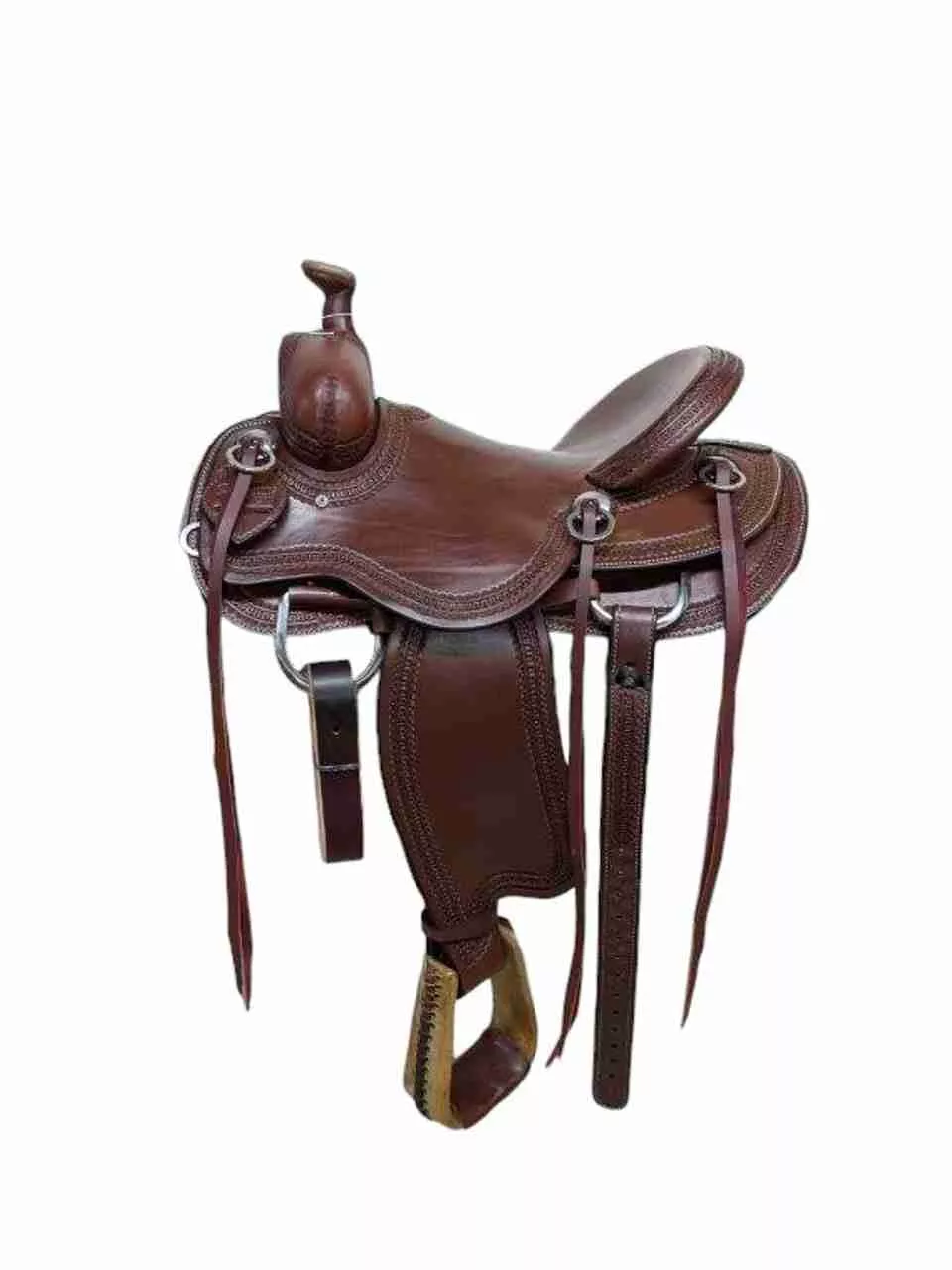 16″ New Scott Thomas Western Ranch Saddle 1-1123