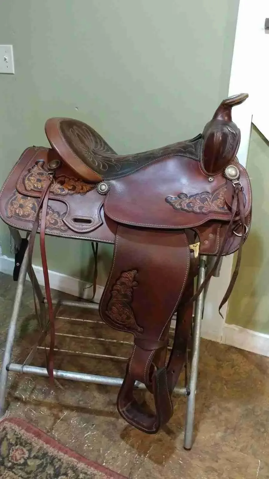 16” Simco Beautiful Show Pleasure Western Saddle-