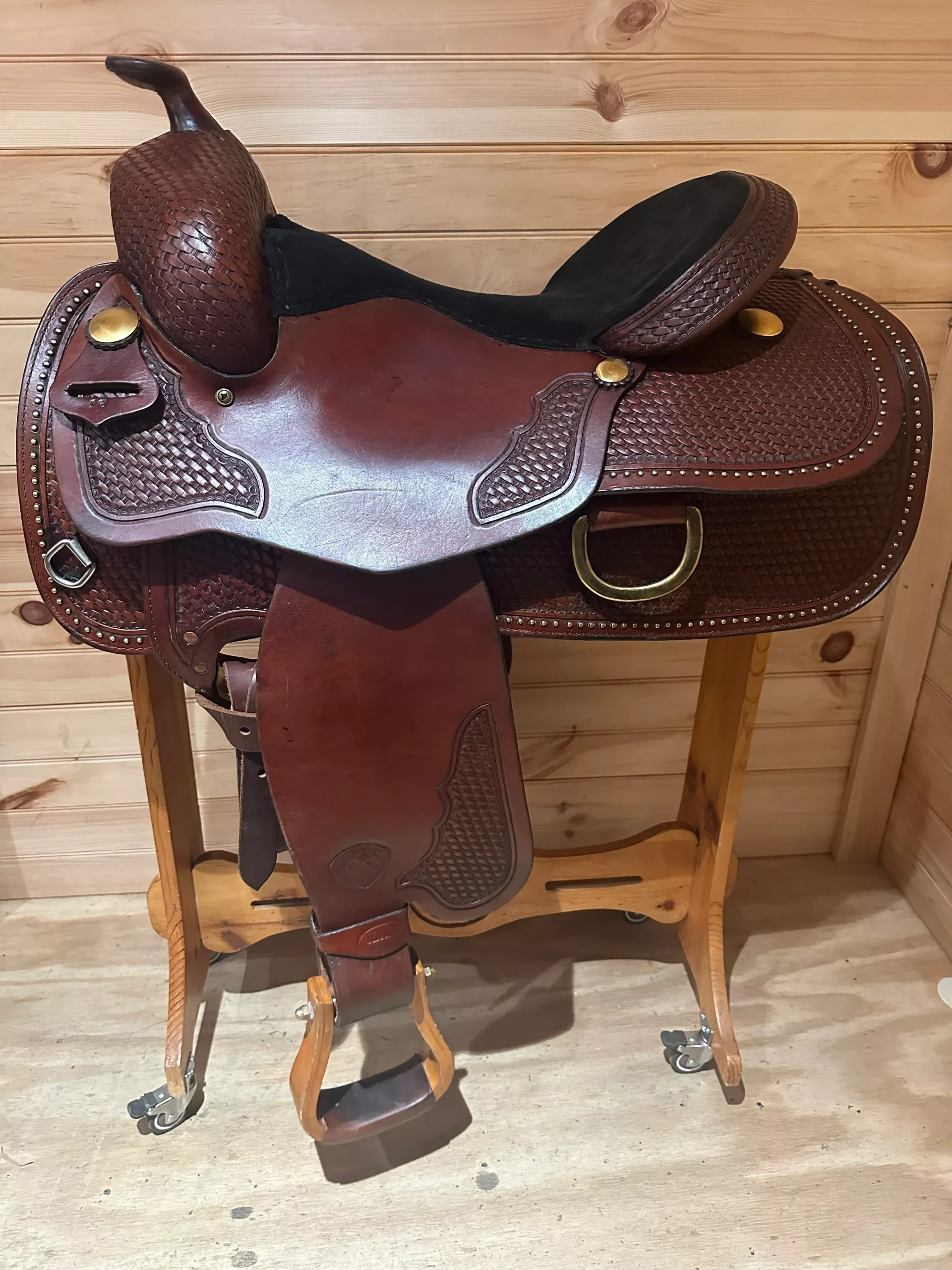 16” Tex Tan Hereford Reining Western Saddle Model 08-1283S6
