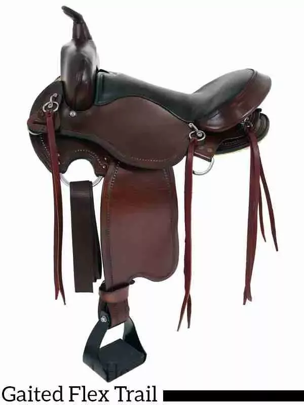 16″ to 17″ B44Big Horn Custom Gaited Light Flex Tree Trail Saddle 815