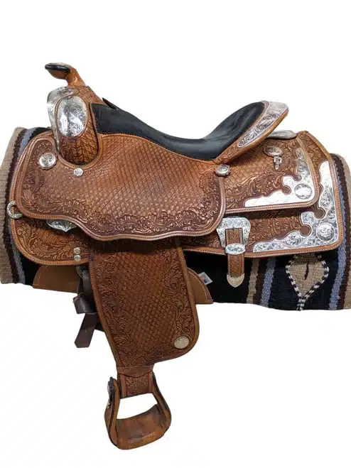 16″ Used Circle Y Western Show Saddle 663-4931