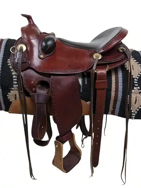 17.5″ Used Parelli Natural Performer Western Trail Saddle 656-4875
