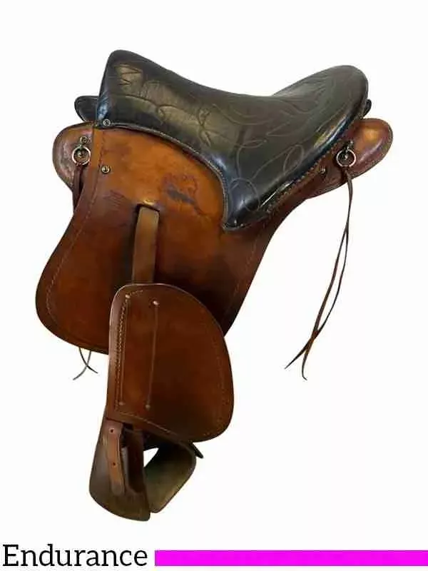 17.5Inch Used Dunn’s Plantation Walking Saddle