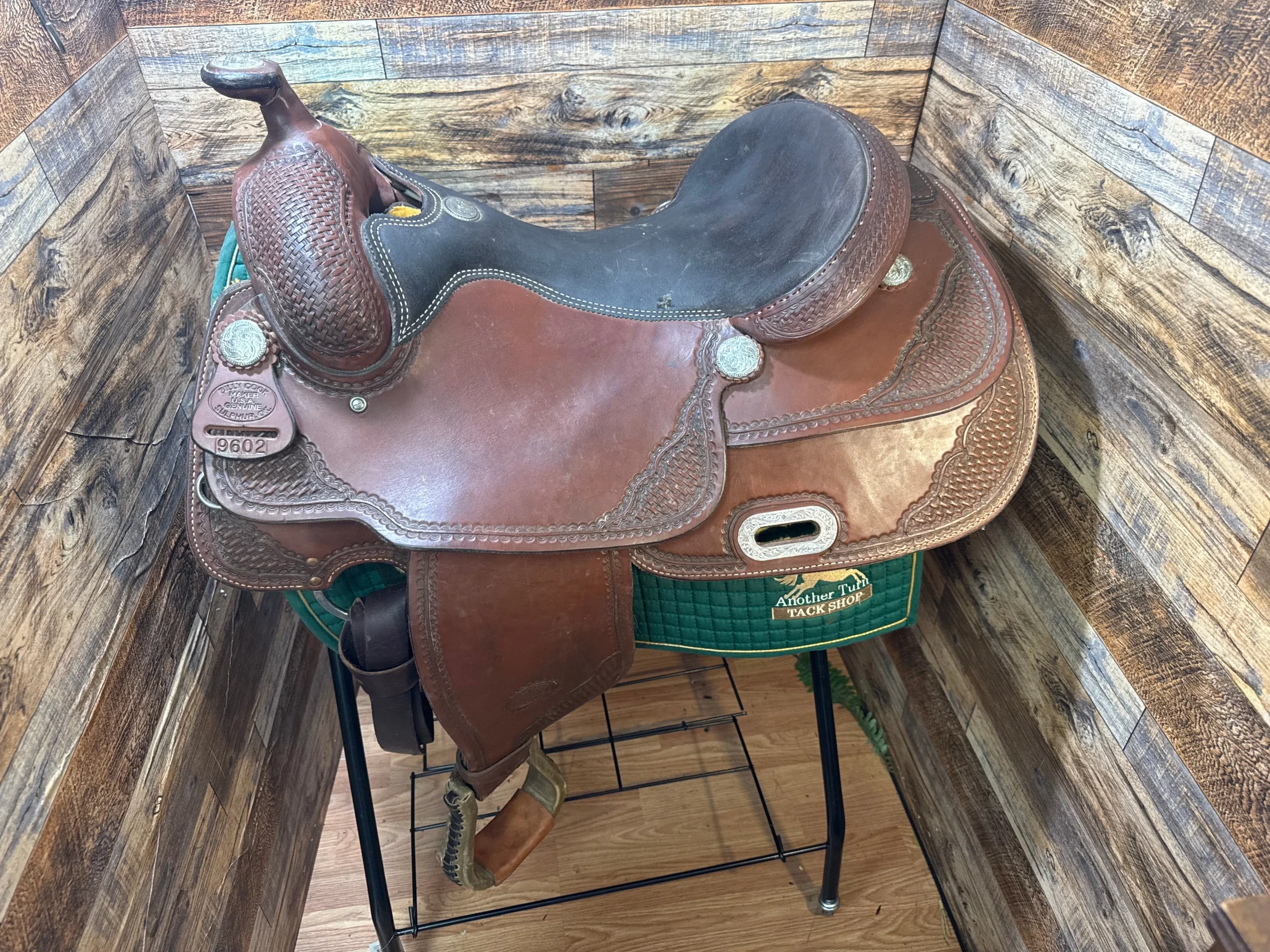 17" Billy Cook Roping Saddle