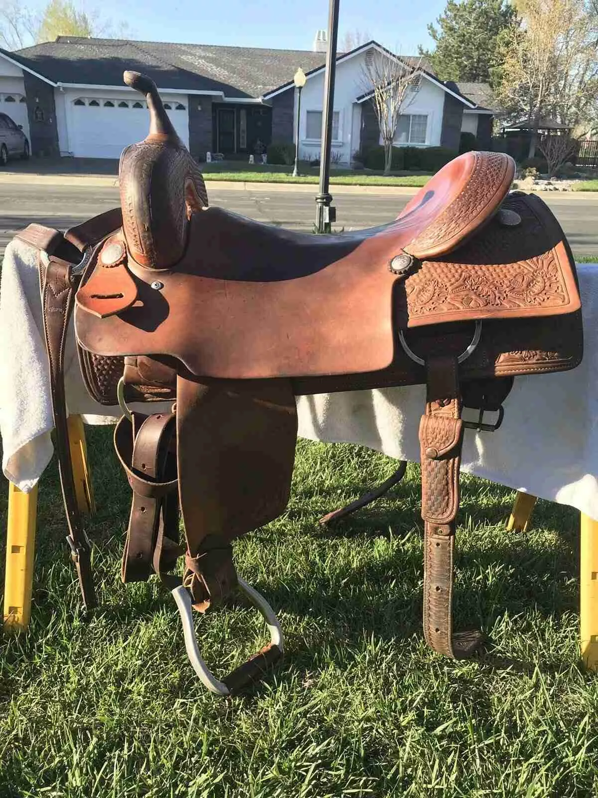 17 “ Mac Crowley Cutting Saddle