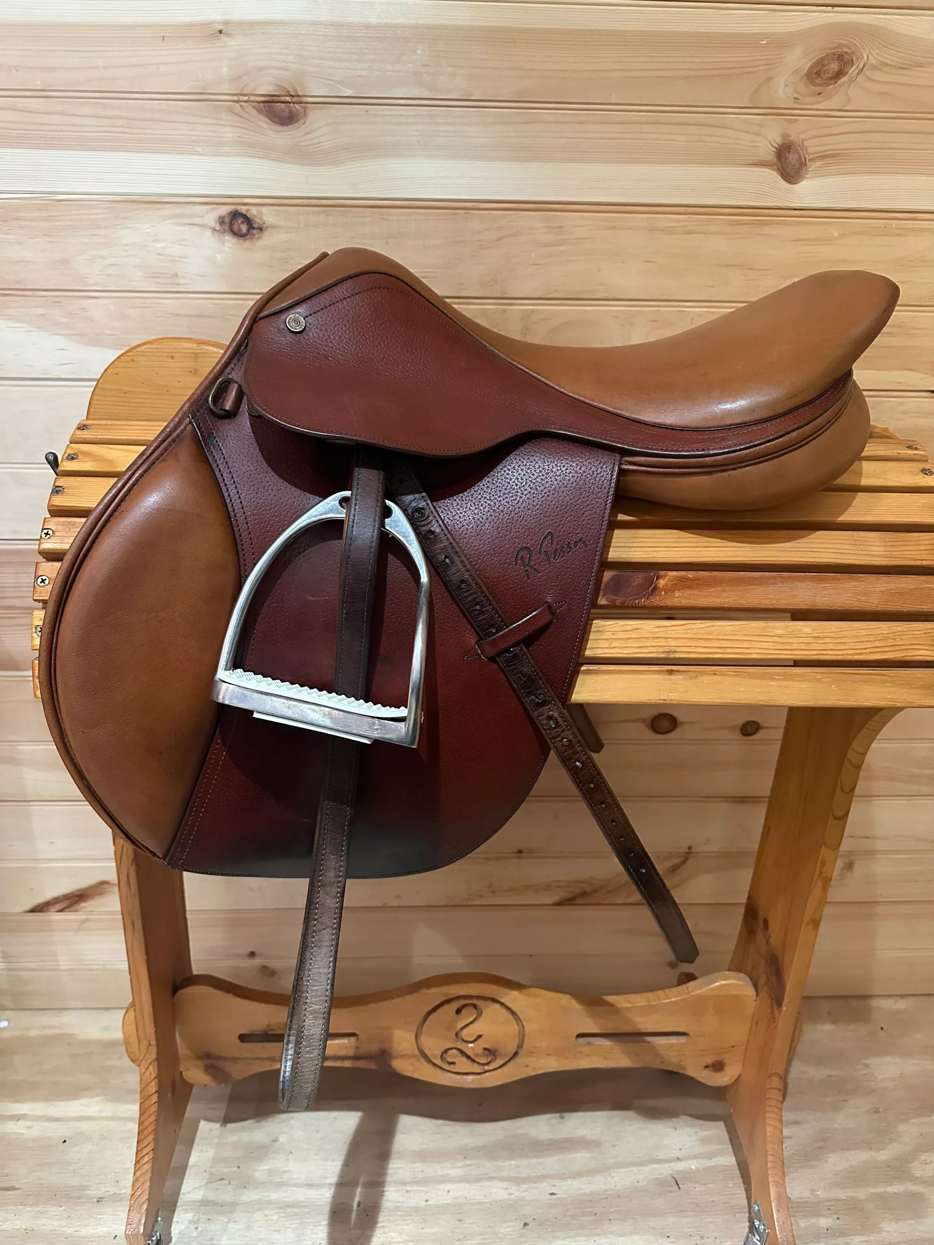 17” Pessoa Close Contact Jumping Saddle