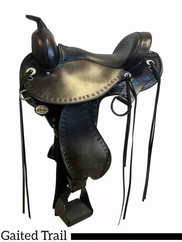 17″ Used Big Horn Western Trail Saddle 736-6040