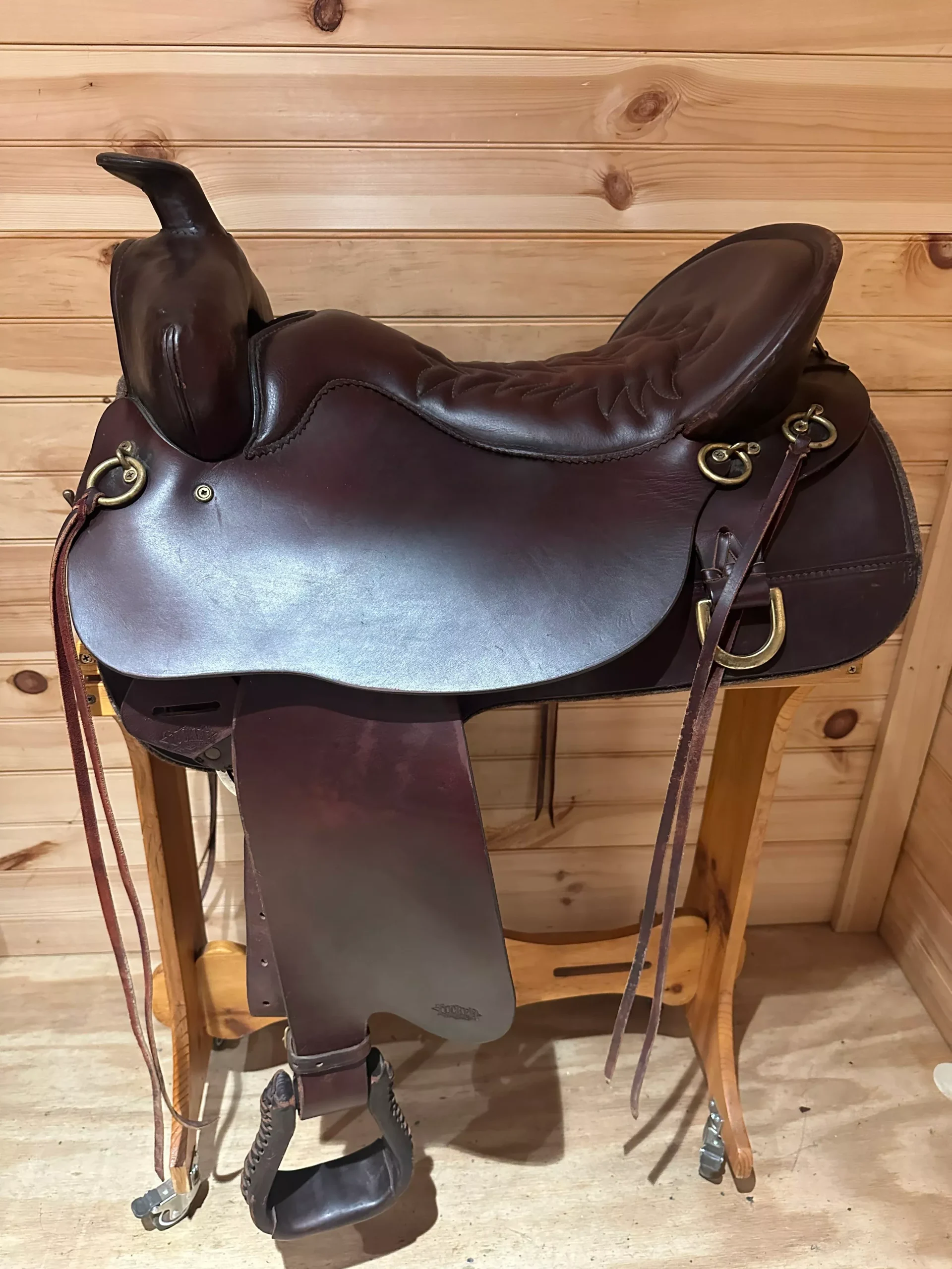 18.5” Tucker High Plains Western Trail Saddle Model 260
