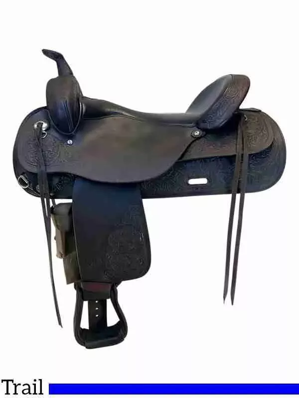 18-Inch Used Circle Y Trail Saddle 3604