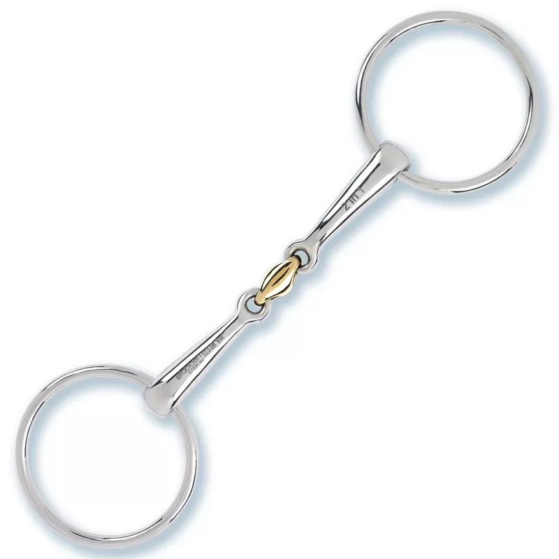 2in1 Loose Ring Snaffle double broken