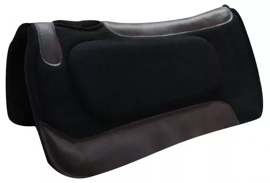 31"x 31" Black felt built up pad