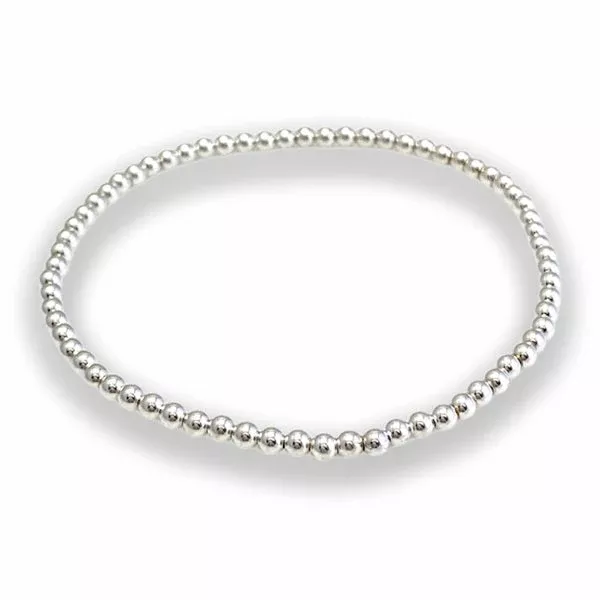 3MM SOOTHING SILVER BRACELET