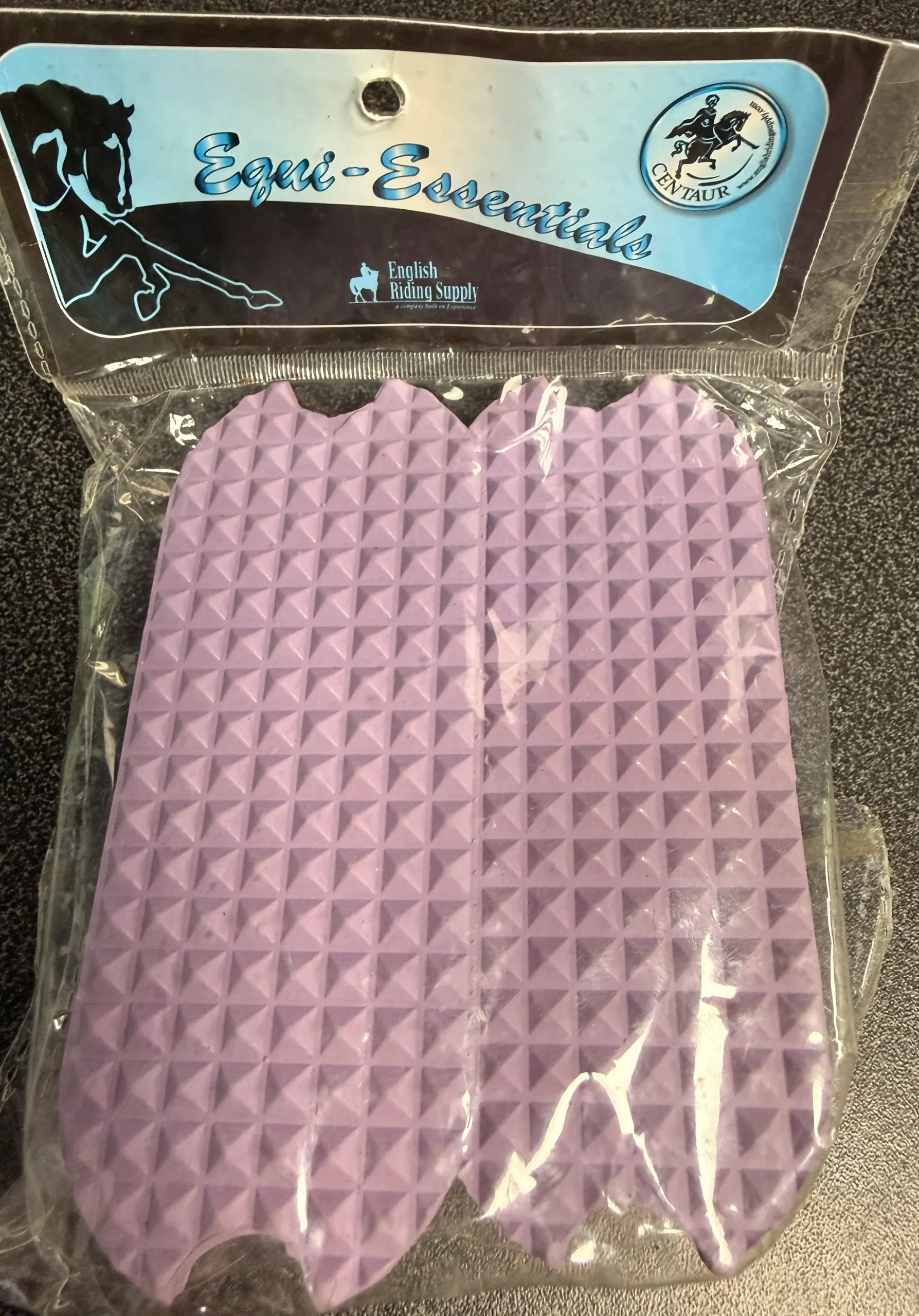 4.25" Ice Lavender Fillis Stirrup Pads