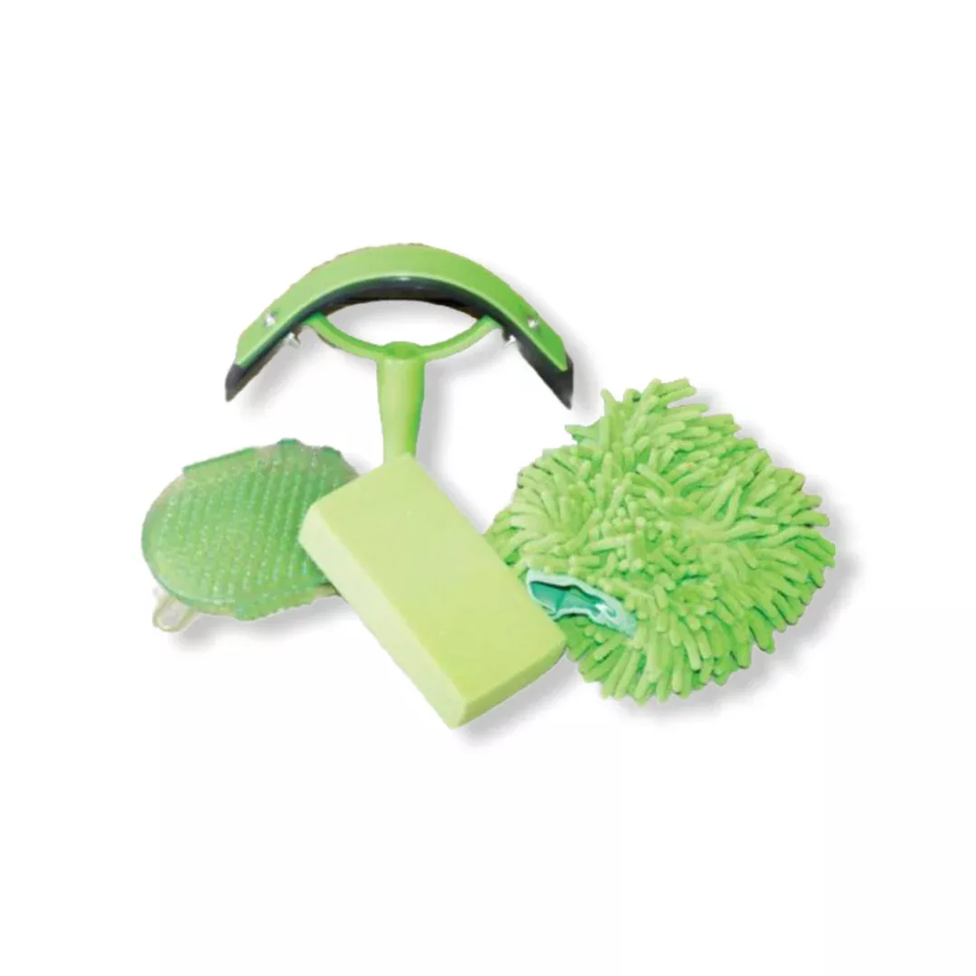 4 Piece Microfiber Grooming Kit