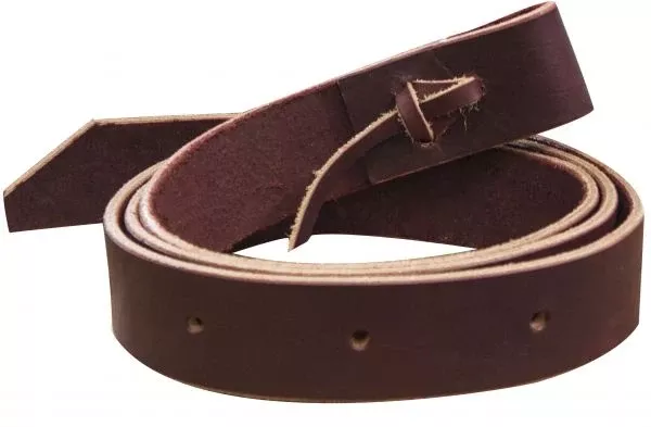 6' latigo tie strap with punched holes