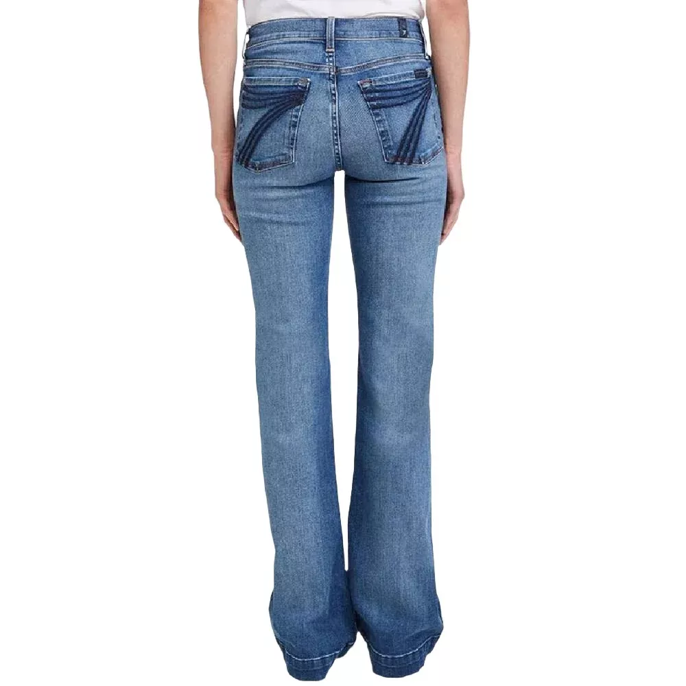 7 For All Mankind Dojo Trouser - Distressed Authentic Light