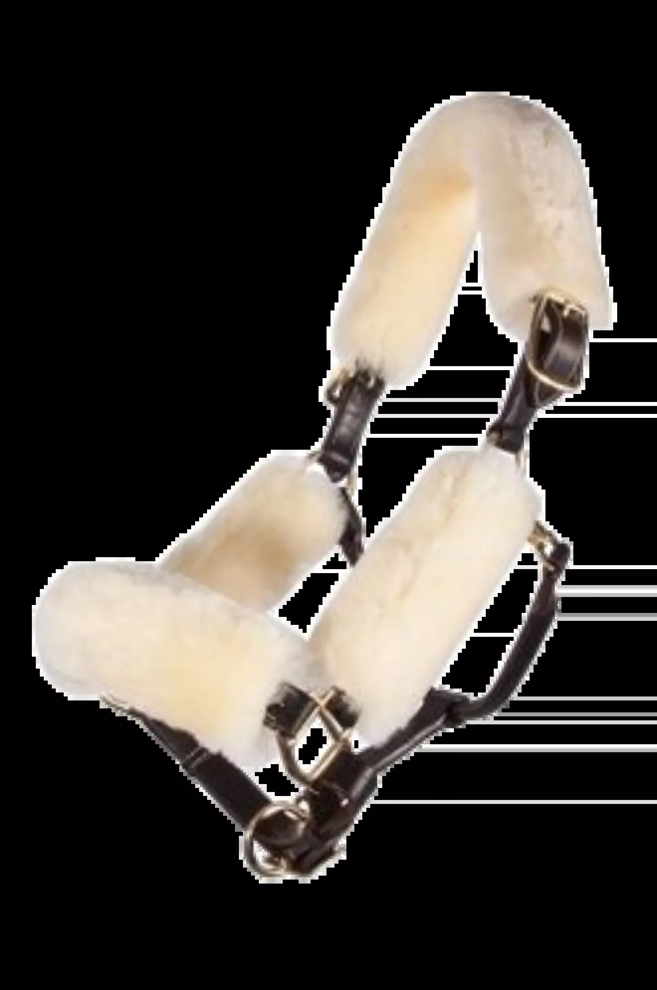 7-PC Sheepskin Halter Cover Set