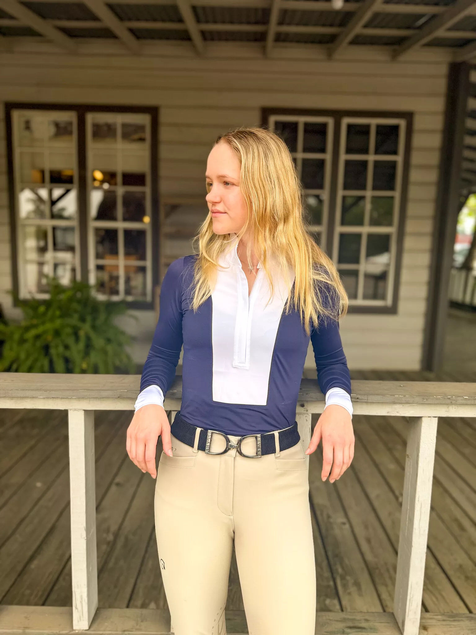 70° - Classic Bib Show Shirt - Long Sleeve