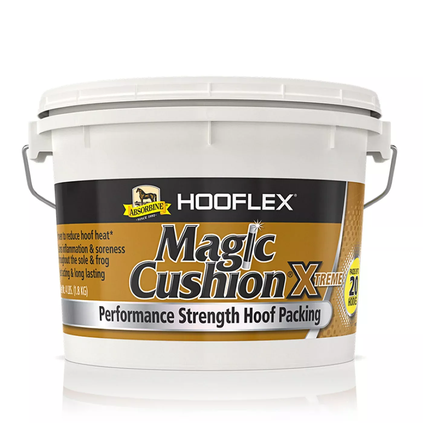 Absorbine Hooflex Magic Cushion Xtreme Hoof Packing 4 lb.