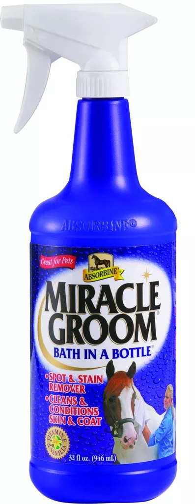 Absorbine ShowSheen Miracle Groom Bath In A Bottle W /Sprayer