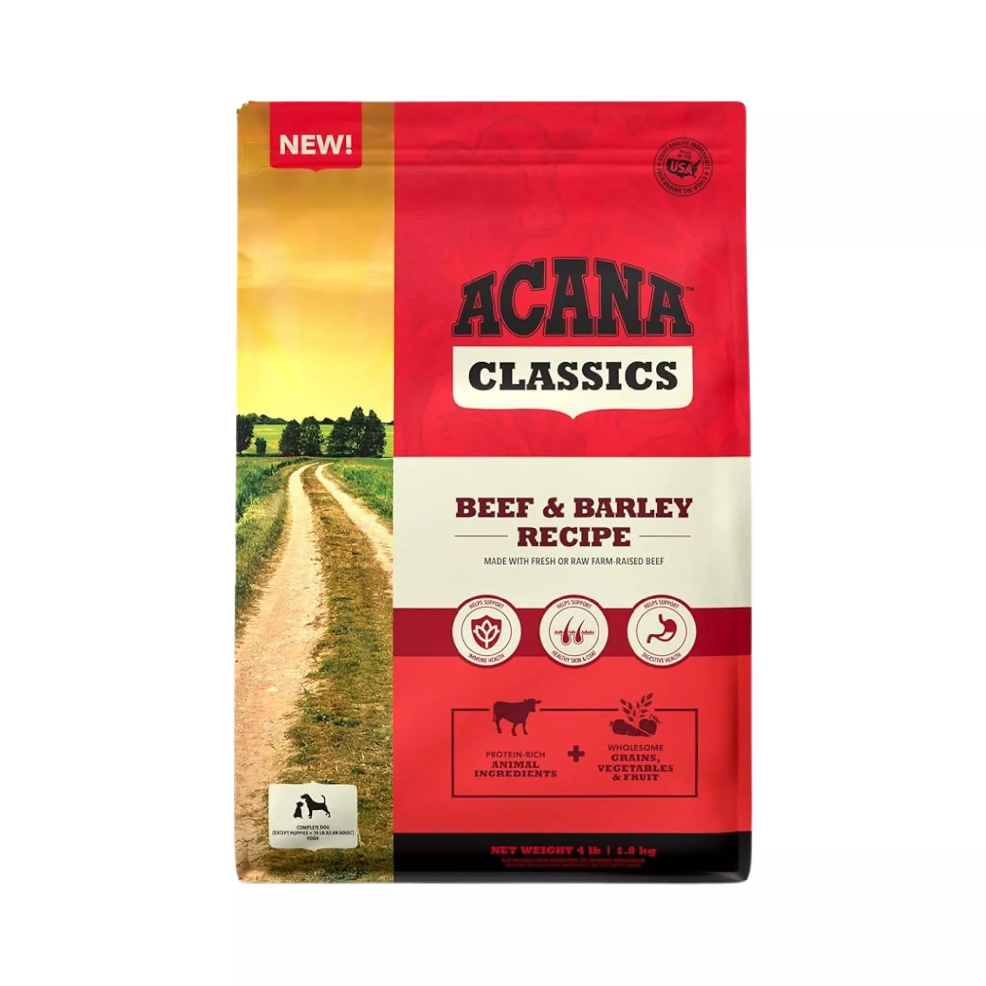Acana Classics Beef & Barley Dry Dog Food