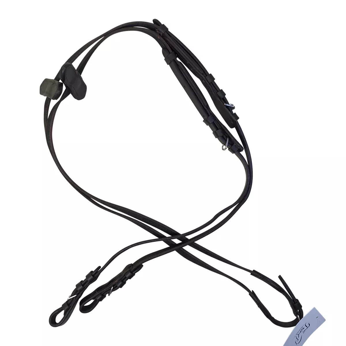 Adjustable Web Reins in Brown - Full