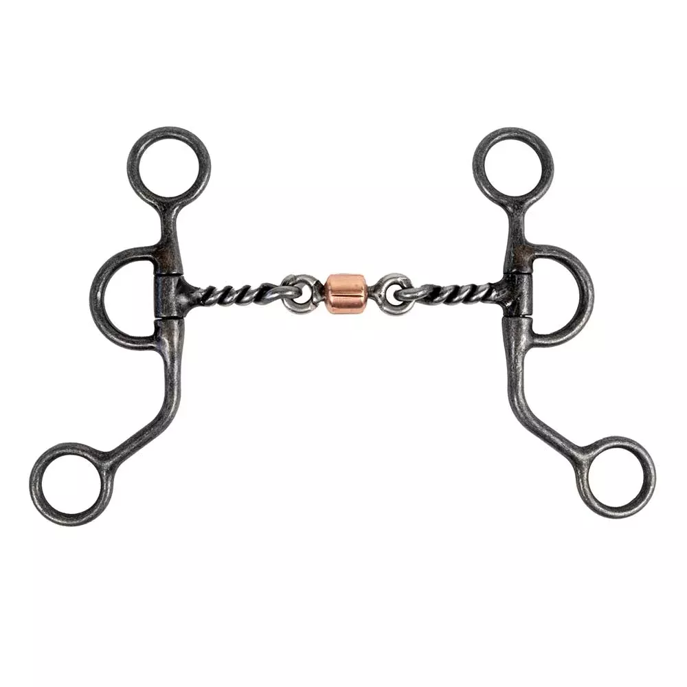 Aged Steel Twist Dogbone Trainer
