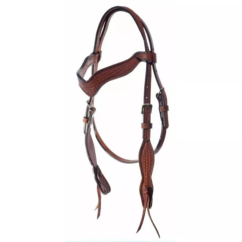ALAMO WAVE BASKET WEAVE HEADSTALL