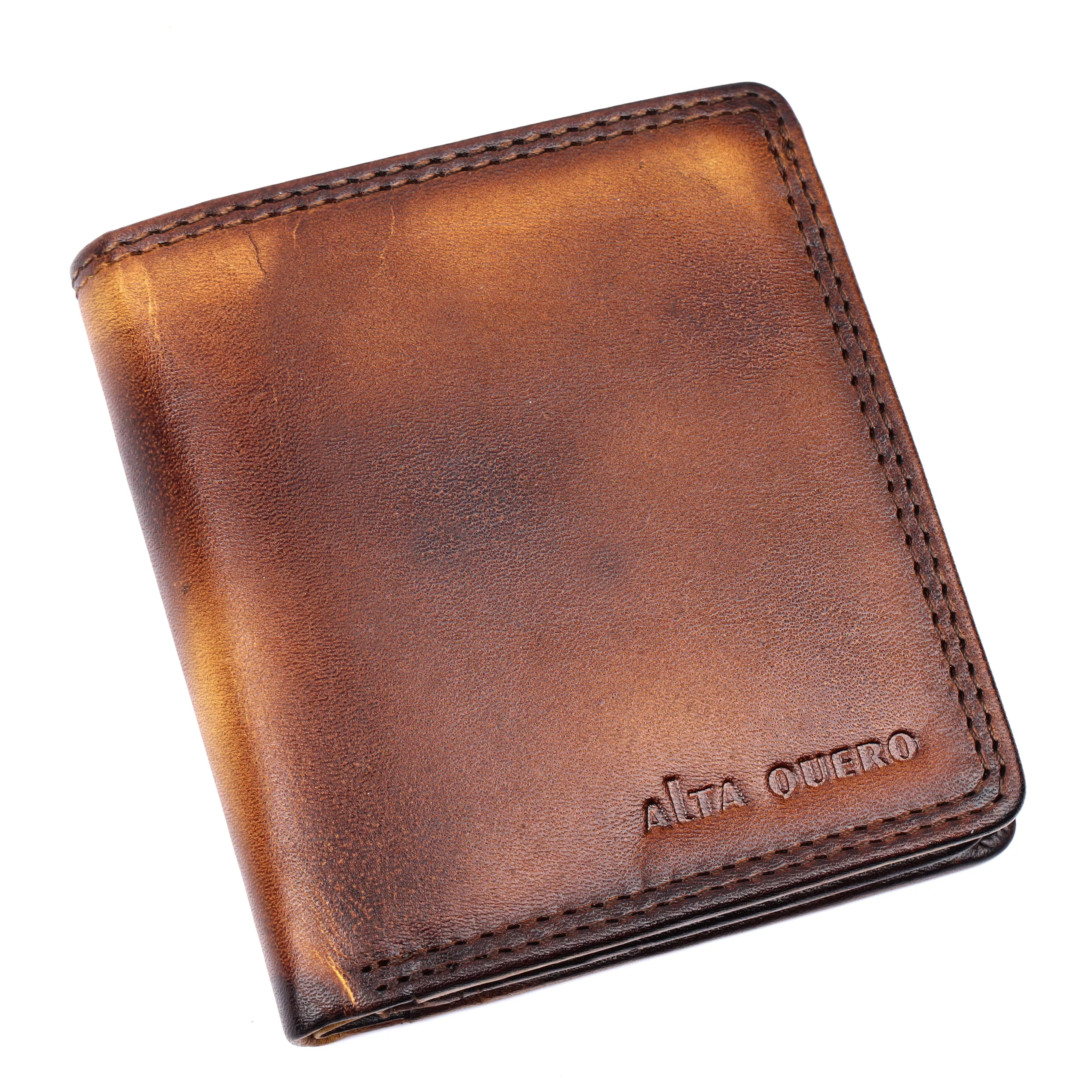 Alta Quero Dual-Tone Leather Wallet