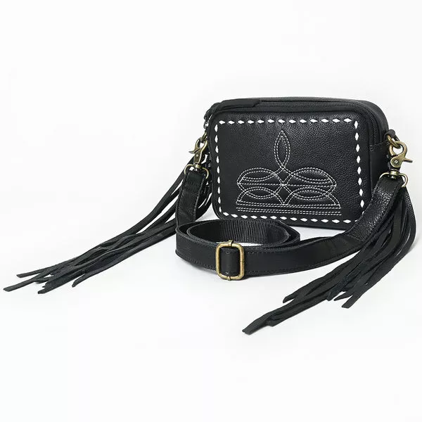 American Darling Camera Bag Genuine Western Leather Unisex