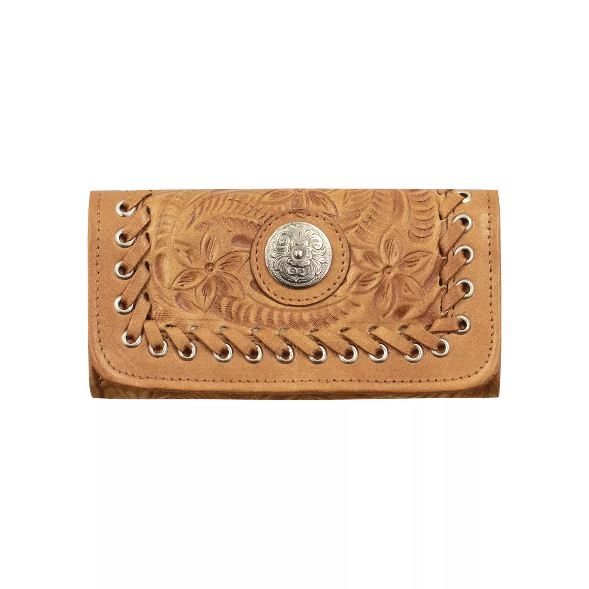American West Harvest Moon Tri-Fold Wallet