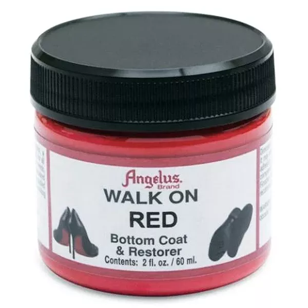 Angelus Leather Walk On Red Bottom Coat & Restorer 2 Oz.