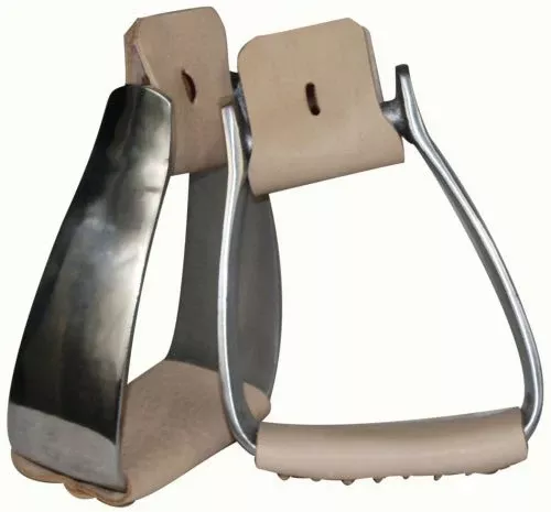 ANGLED ALUMINUM ROPER STIRRUPS
