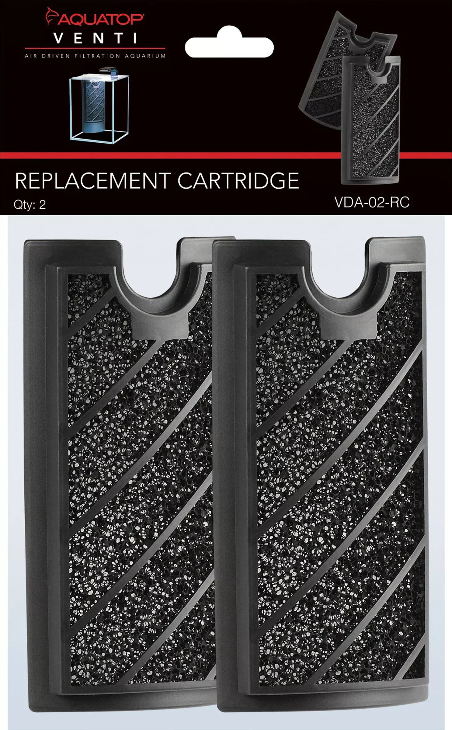 Aquatop Venti Replacement Cartridge 2 Pack
