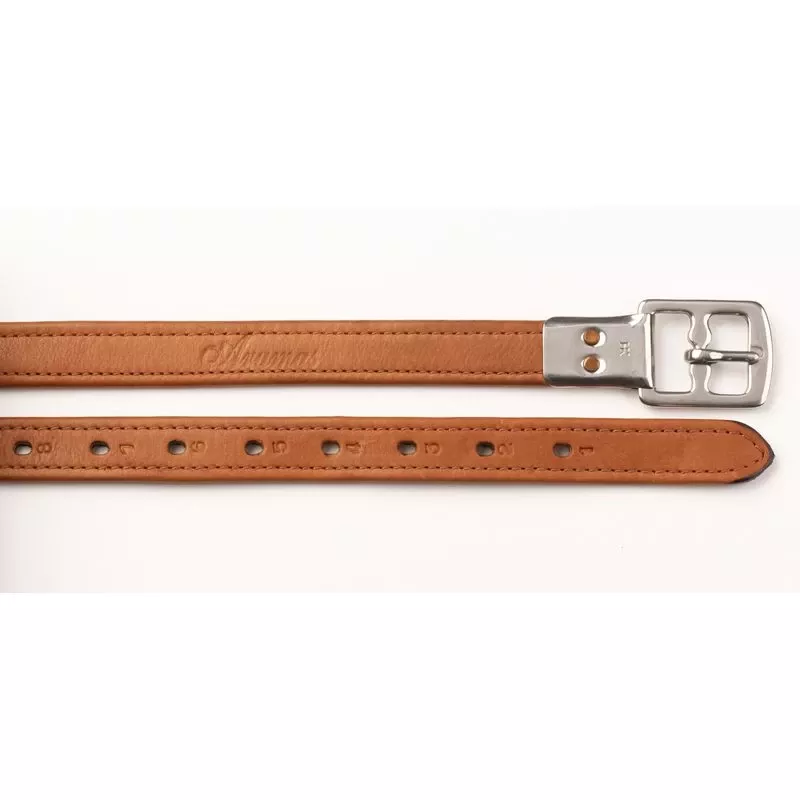 Aramas Slimline Stirrup 54″ Stirrup Leathers – Chocolate