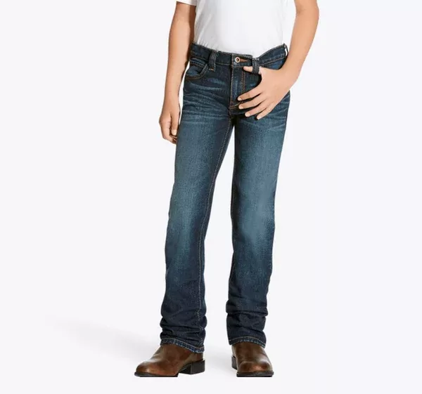 Ariat Boys B5 Slim Stretch Legacy Stackable Straight Leg Jean