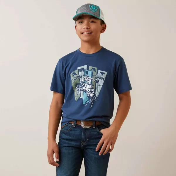 Ariat Kids Cowboy Planks T-Shirt