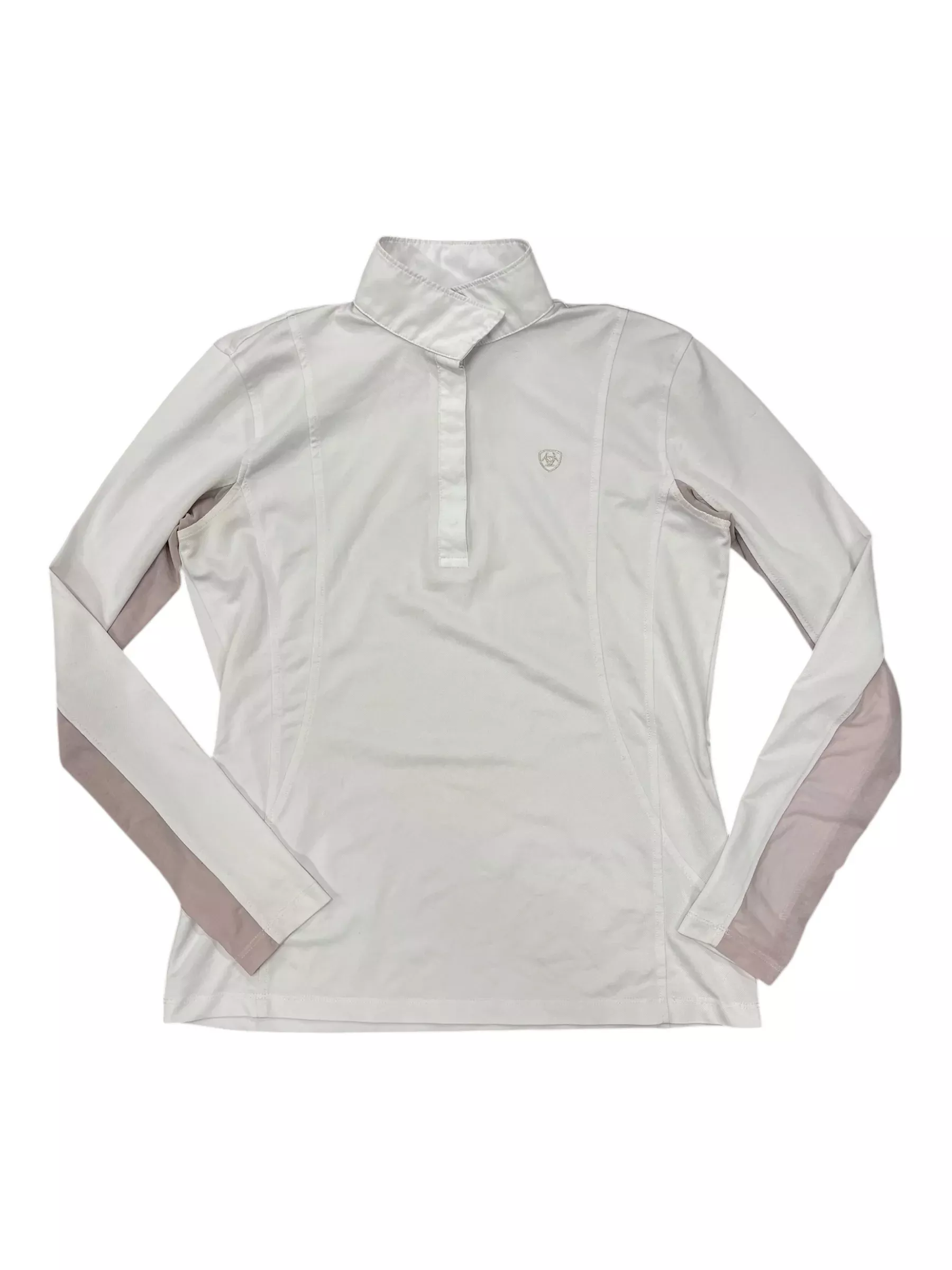 Ariat LS Show Shirt - White - S - USED