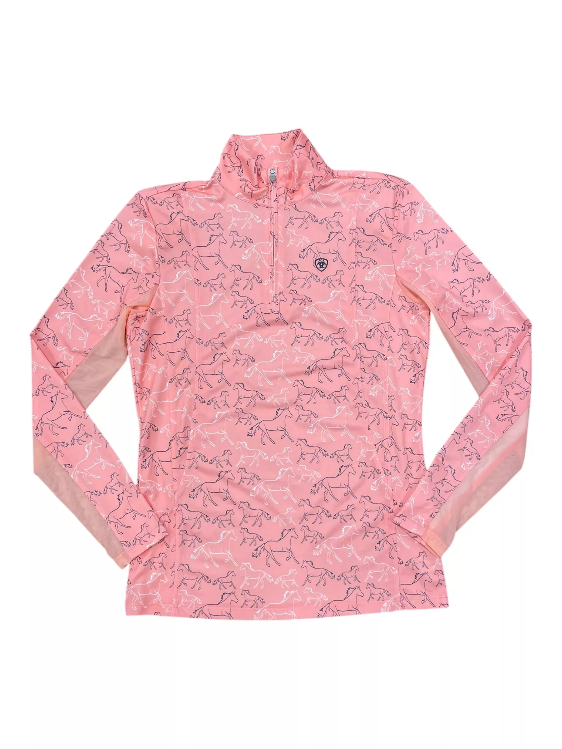 Ariat LS Sun Shirt - Pink - S - USED