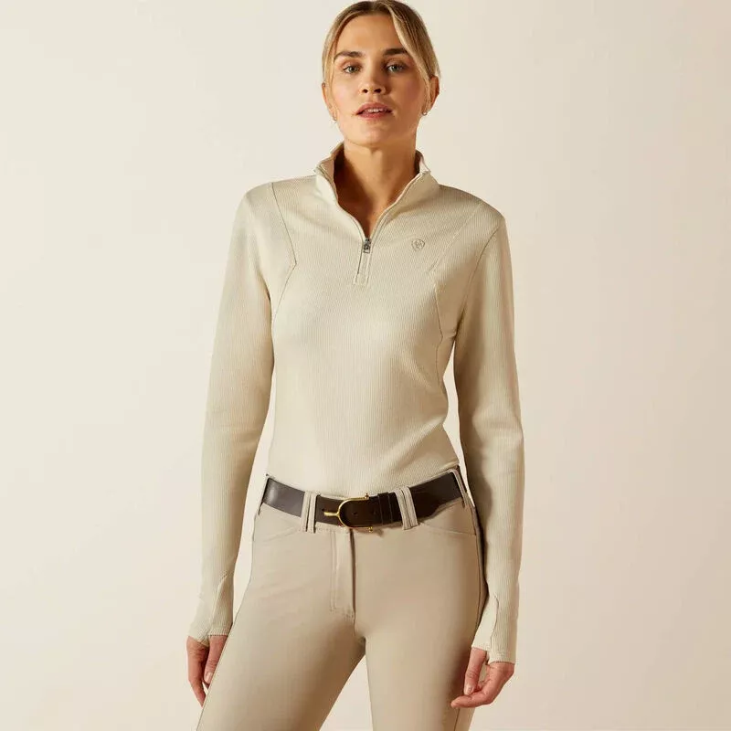 ARIAT LUCENT 1/4 ZIP LS BASELAYER