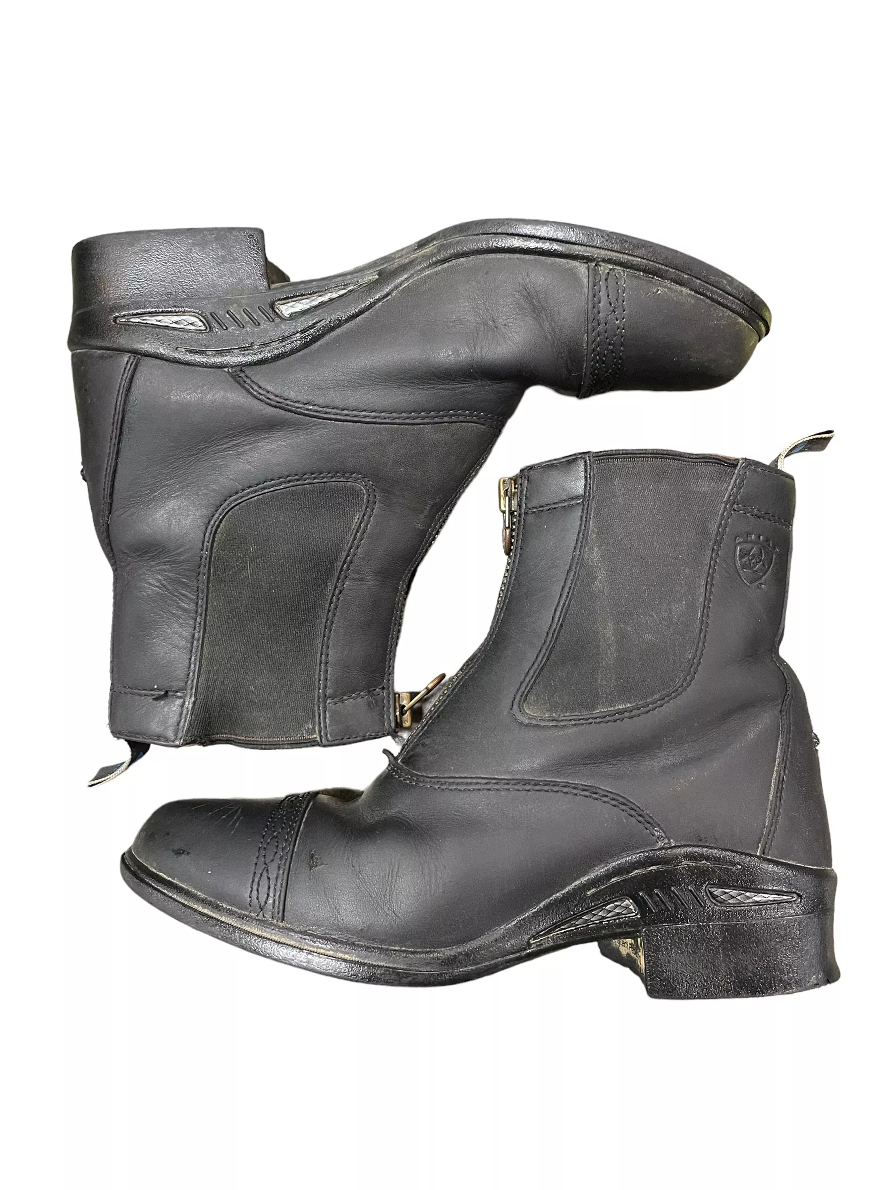 Ariat Paddock Boots - Black - 8.5B - USED