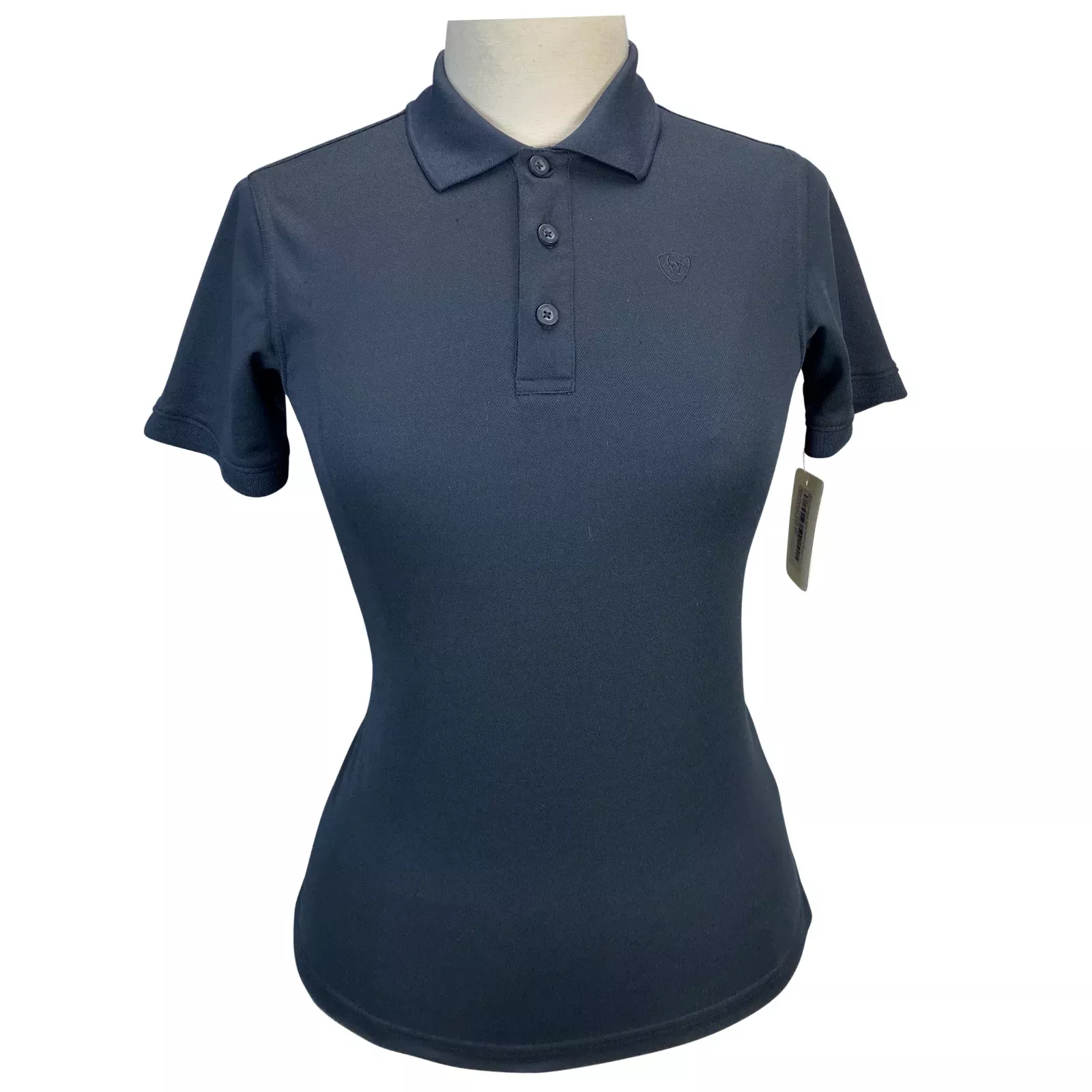 Ariat Tek Heat Series Polo in Black - Men's Small