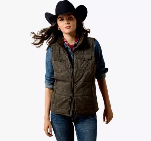 Ariat Womens Grizzly Quilted Vest