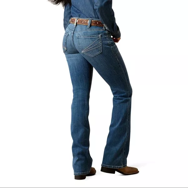 Ariat Womens Jeans | Aisha | Mid Rise Boot Cut Extra Long Leg