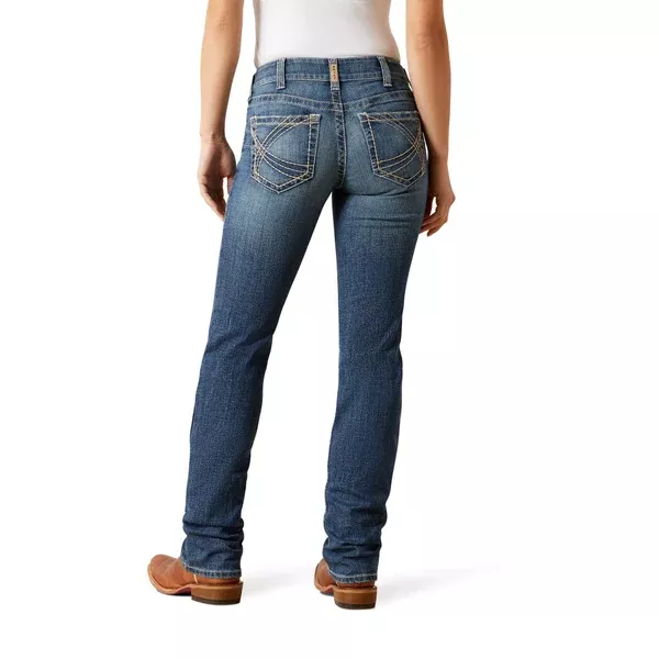 Ariat Womens Jeans | Estelle | Mid Rise Straight Regular Leg